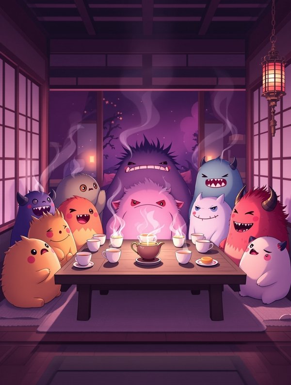 妖怪茶话会封面